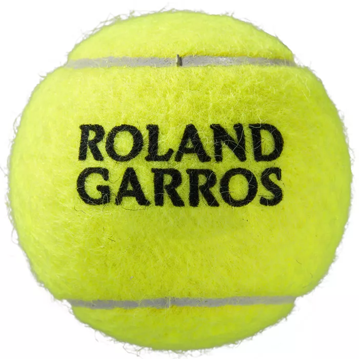 Tube of 3 WILSON roland garros clay court balls