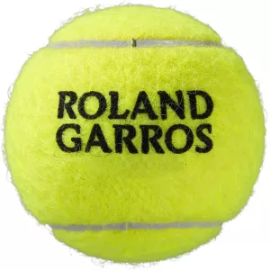 Tube of 4 WILSON roland garros clay court balls