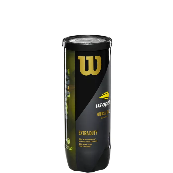 Tube of 3 WILSON us open balls