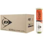 Box of 18 tubes of 4 DUNLOP fort clay court balls