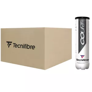 Cartons of 36 tubes of 4 TECNIFIBRE court balls