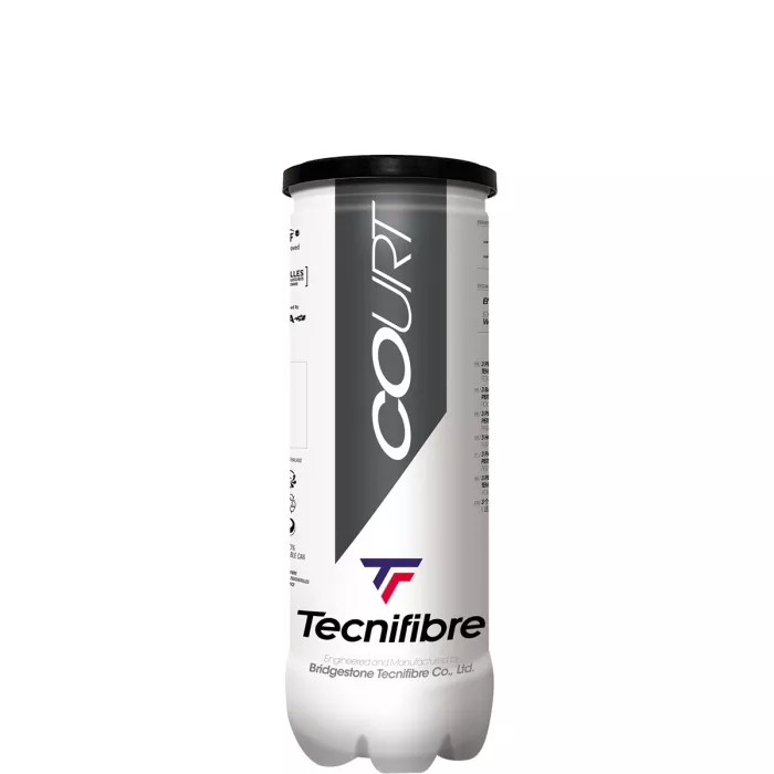 Tube of 3 TECNIFIBRE court balls