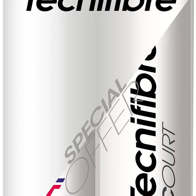 Bipack of 4 TECNIFIBRE court balls