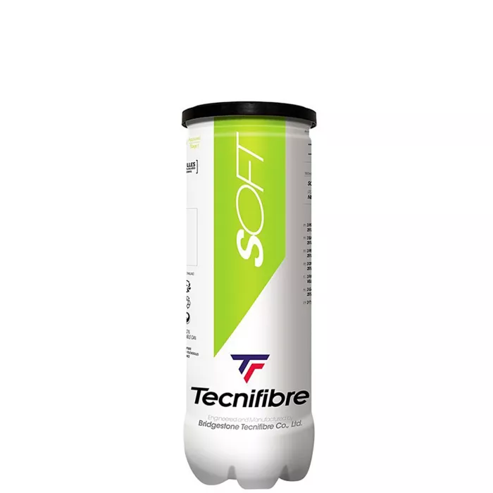 Tube of 3 TECNIFIBRE soft balls