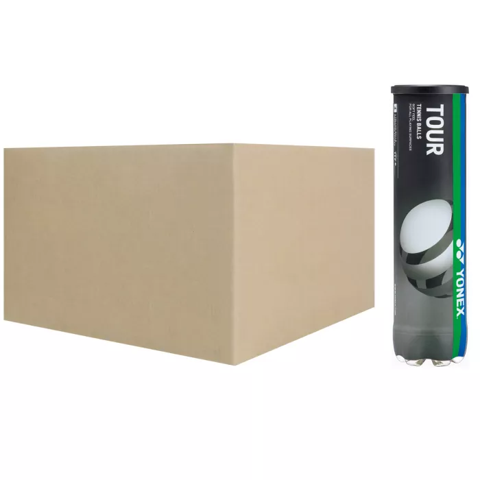 Box of 18 tubes of 4 YONEX tournament balls