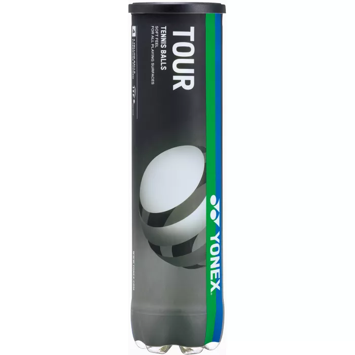 Tube of 4 YONEX tournament balls