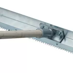 Alu scraper 70 cm with handle