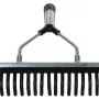 50 cm rubber rake with handle