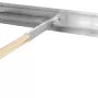 Alu scraper 80cm with handle