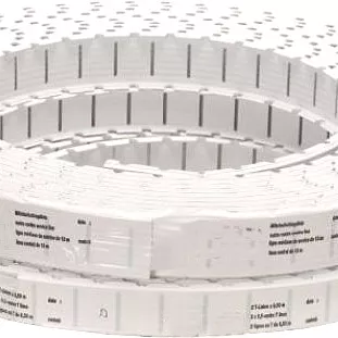 Lot for 2 lines of plastic background 11 m 4 cm