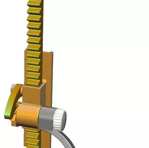 Rack and pinion winch