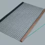 Single-rail wooden sweep net