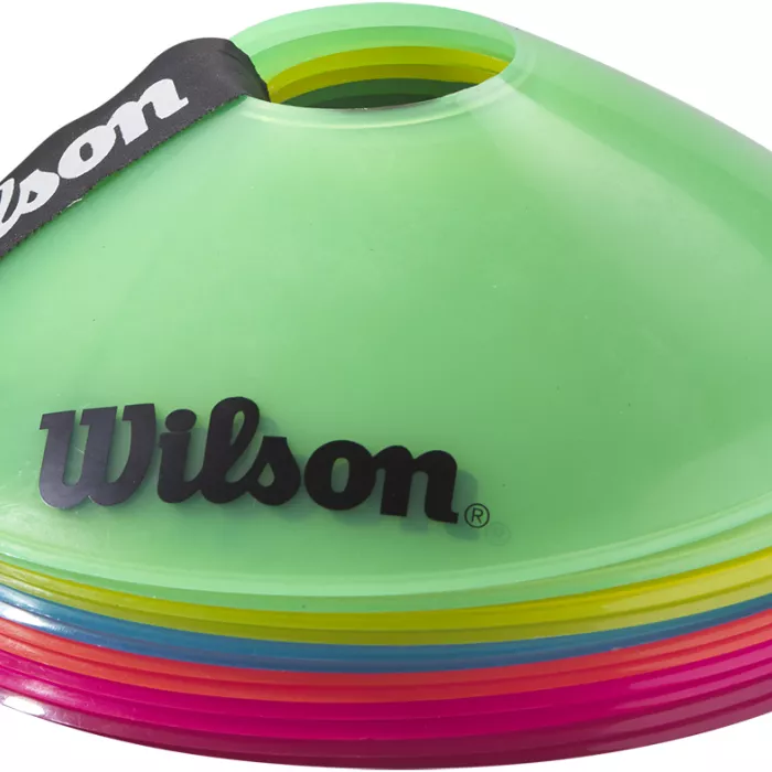 Pack of 12 WILSON training cones