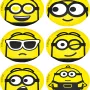 Pack of 6 WILSON minions targets