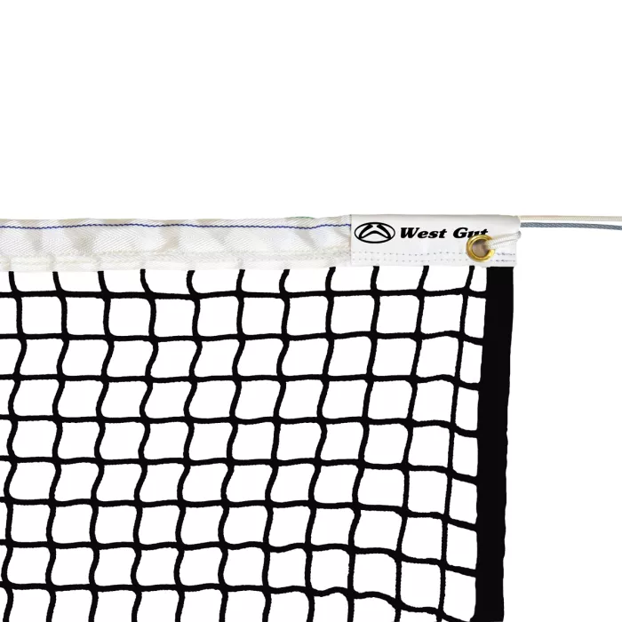 Pphr 4mm knotless braided tennis net single edge mesh