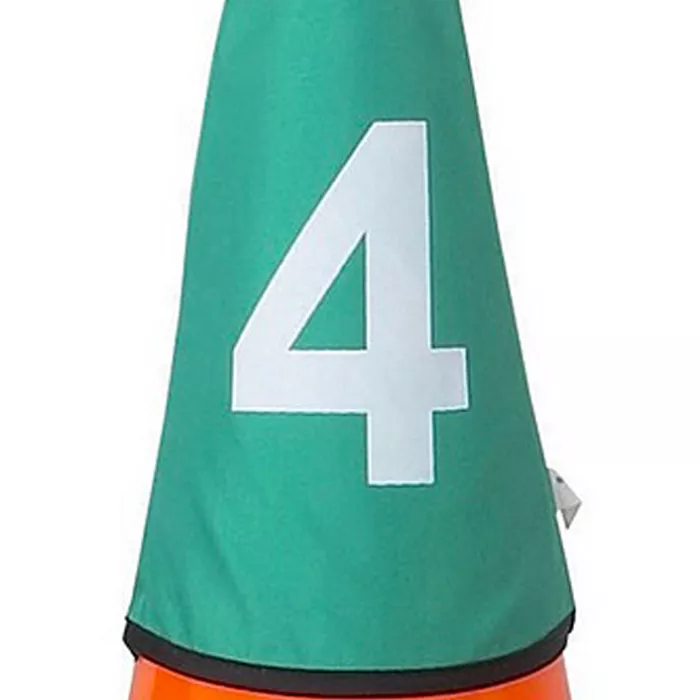 Lot de 10 cols de cones numÉrootes de 1 À 10