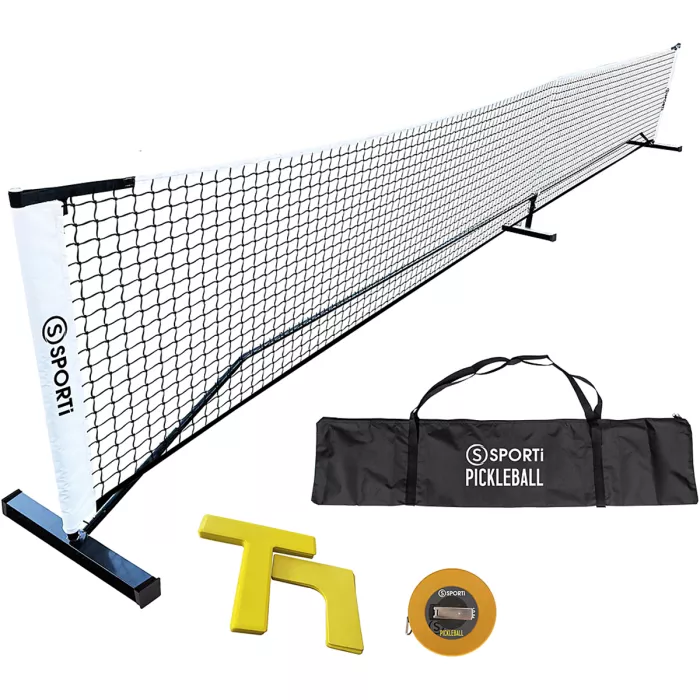 Kit terrain pickleball: net with structure + marking