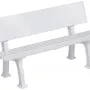 Tennis bench white 1.5m