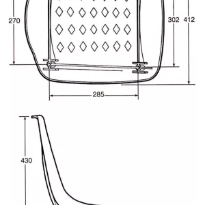 Seat for referee chair