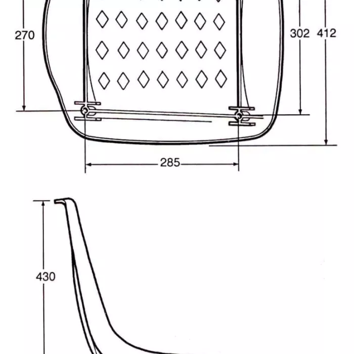 Seat for referee chair