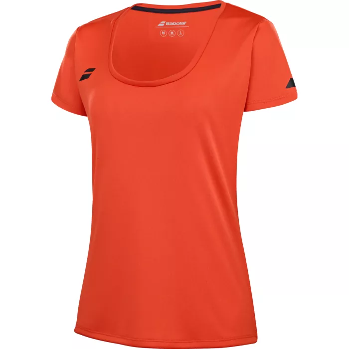 Junior girls BABOLAT play cap sleeve t-shirt