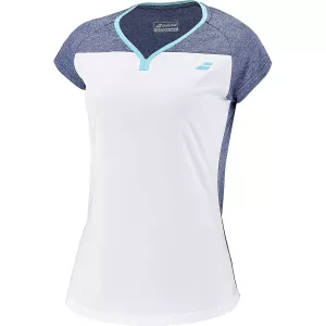 Junior girls BABOLAT play cap sleeve t-shirt
