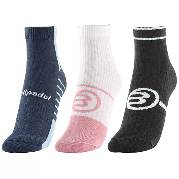 3 paires de chaussettes BULLPADEL bp255 (ankle)