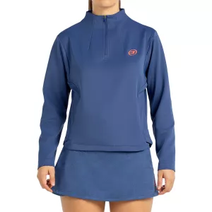 Sweat BULLPADEL femme purecolor culle 1/2 zip