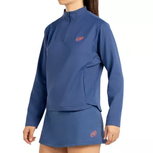 Sweat BULLPADEL femme purecolor culle 1/2 zip