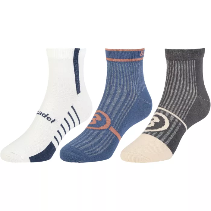 3 paires de chaussettes BULLPADEL femme bp256 i (low)