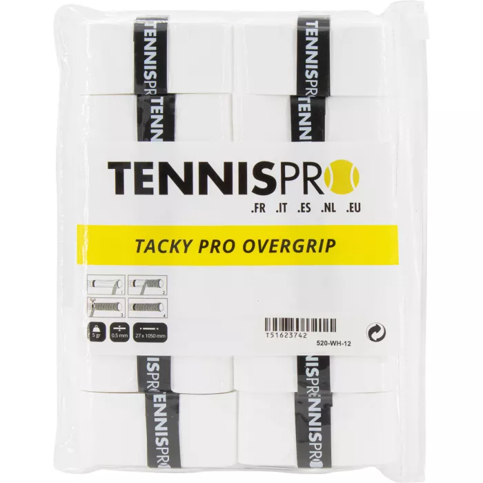 12 TENNISPRO Tacky Pro 2.0 virsgroži