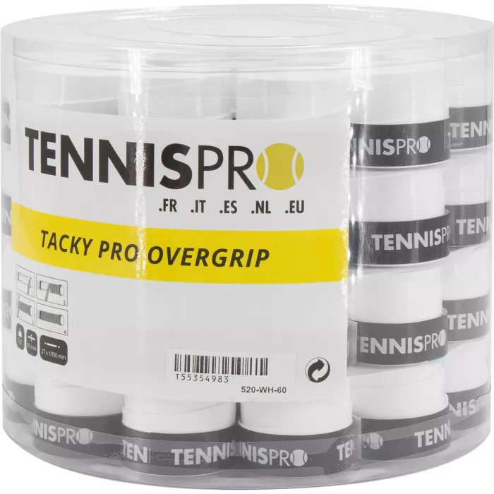 60 surgrips TENNISPRO tacky pro 2.0