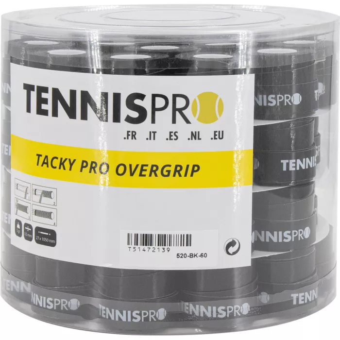 60 surgrips TENNISPRO tacky pro 2.0