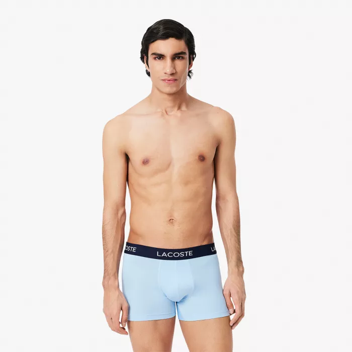 Pack de 3 boxers LACOSTE polyester