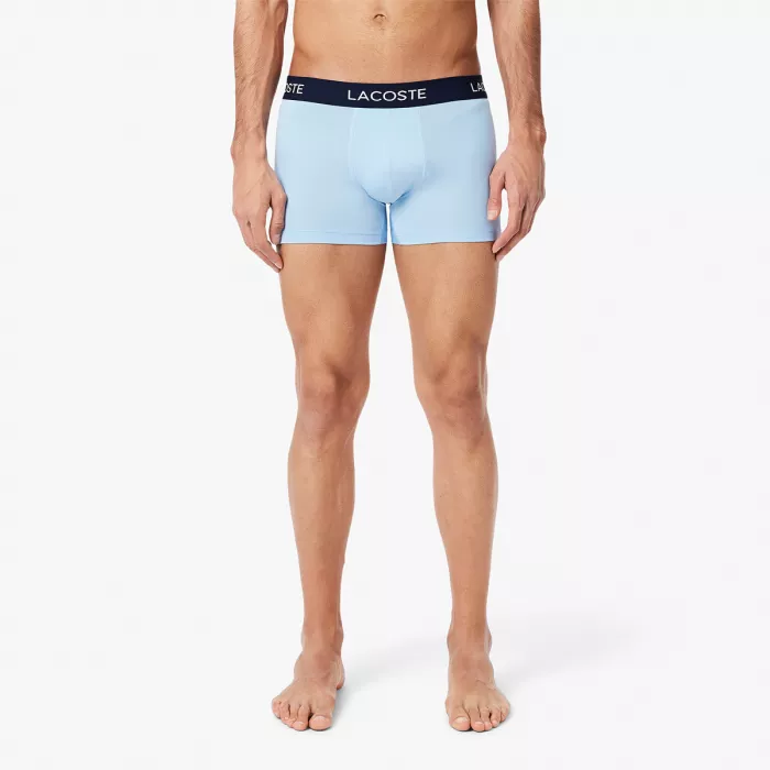 Pack de 3 boxers LACOSTE polyester