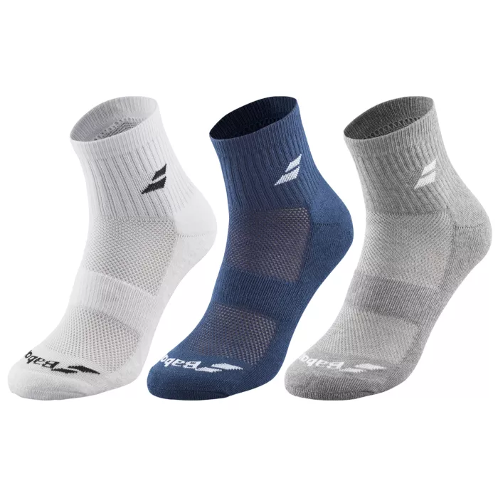 3 pairs of BABOLAT quarter socks