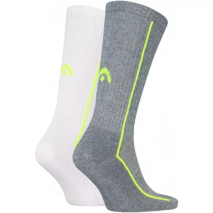 2 pairs of HEAD performance crew socks (long)