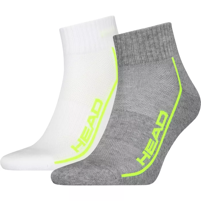 2 pairs of HEAD performance quarter socks (low)