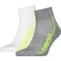 2 pairs of HEAD performance quarter socks (low)