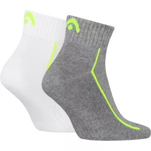 2 pairs of HEAD performance quarter socks (low)