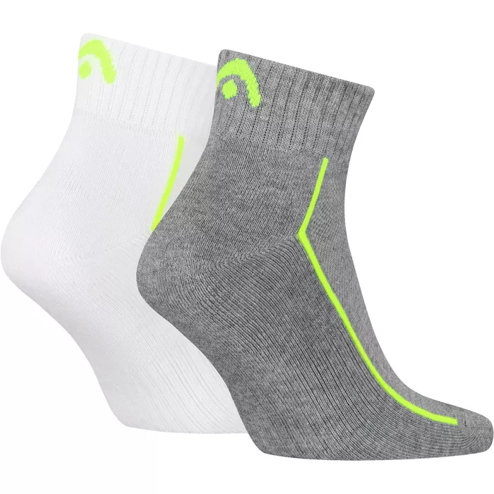 2 pairs of HEAD performance quarter socks (low)