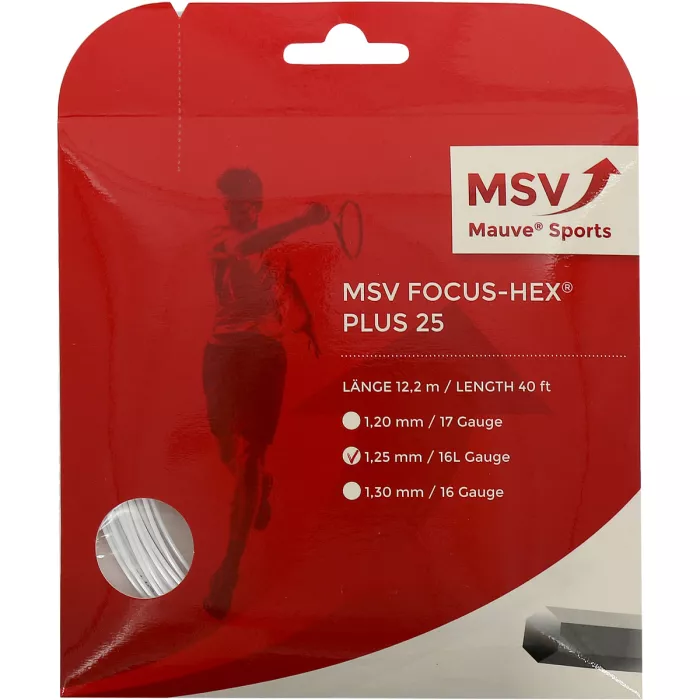 MSV focus hex plus 25 rope (12 metres)