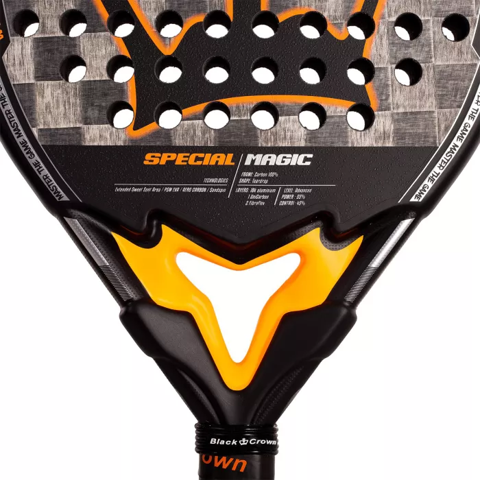 BLACK CROWN special magic padel racket
