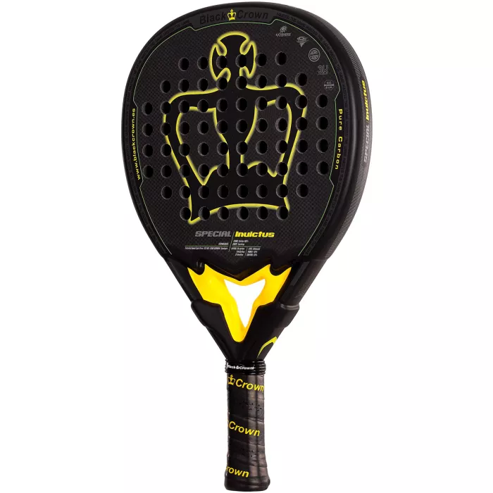 BLACK CROWN special invictus padel racket