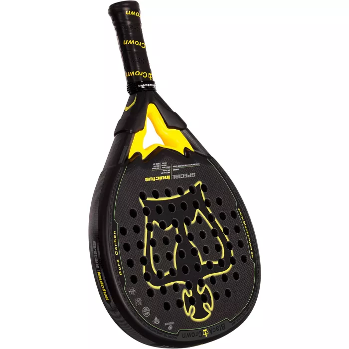 BLACK CROWN special invictus padel racket