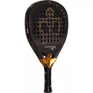 BLACK CROWN patron gold padel racket