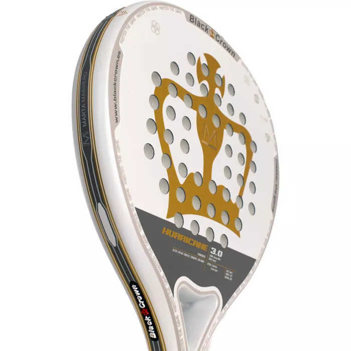 BLACK CROWN hurricane 3.0 padel racket