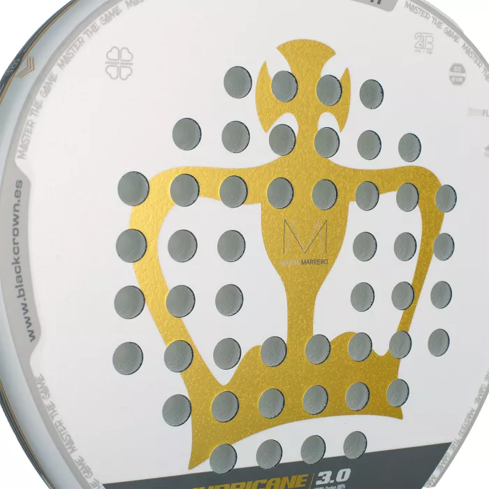BLACK CROWN hurricane 3.0 padel racket