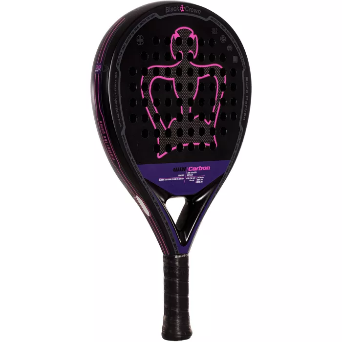 BLACK CROWN win carbon padel racket