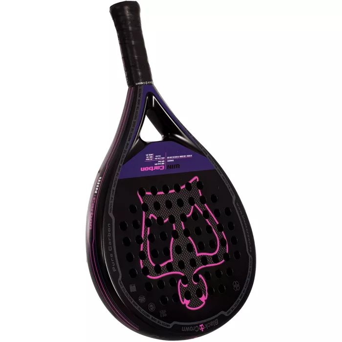 BLACK CROWN win carbon padel racket